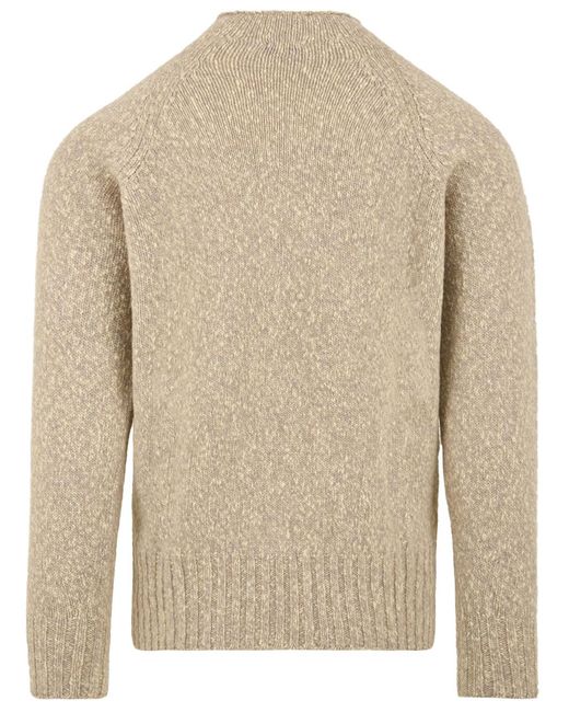 Drumohr Pullover beige in Natural für Herren