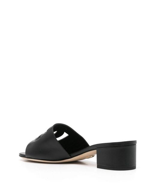 Dolce & Gabbana Black Mules