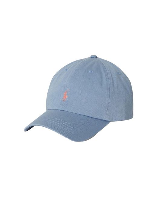 Polo Ralph Lauren Blue Hat With Logo