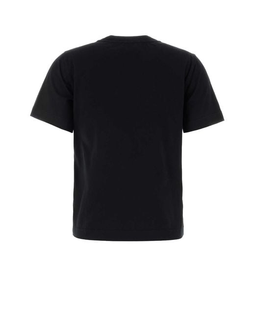 Burberry Black Crew Neck T-Shirt
