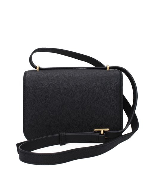 Tory Burch Black E Umhängetaschen Eleanor Frauen Leder schwarz