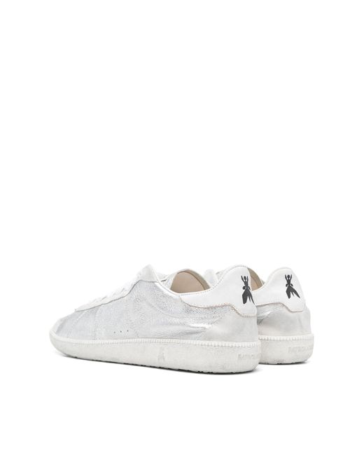 Patrizia Pepe White Sneaker Skin '93 Silber