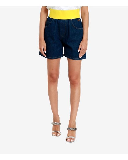 MSGM Blue Shorts