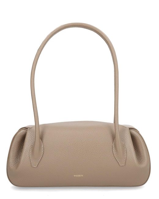 Yuzefi Natural Oyster" Bag Small