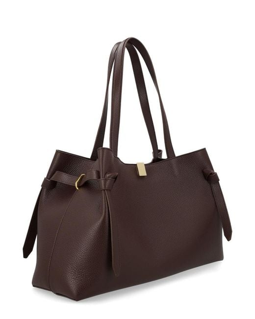 Yuzefi Brown Gyoza Tote Bag