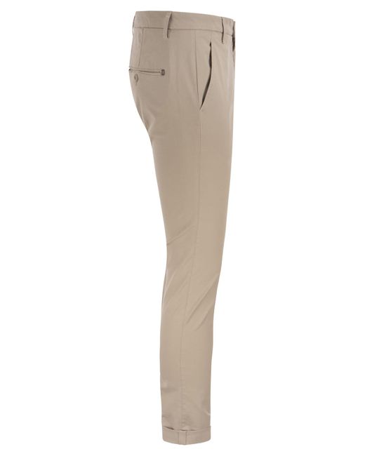 Dondup Natural Gaubert Slim Fit Trousers