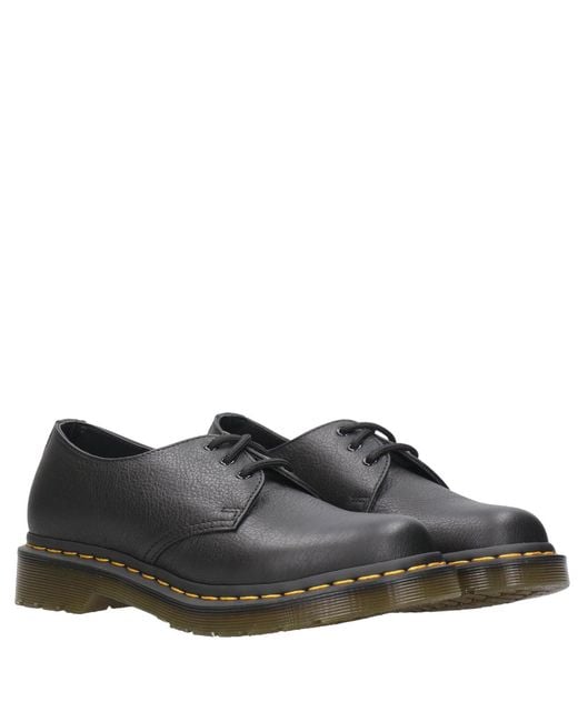Dr. Martens Gray Flat Shoes