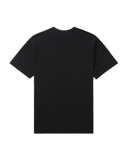 Comme des Garçons Black Comme Des Garcons Logo Cotton T Shirt