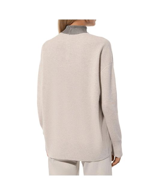 Brunello Cucinelli Natural C Mere Sweater