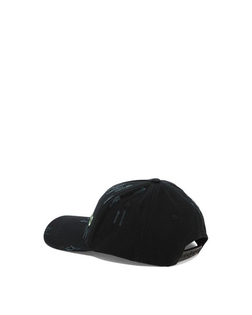 Palm Angels "seizoensgebonden Logo" Cap in het Black voor heren