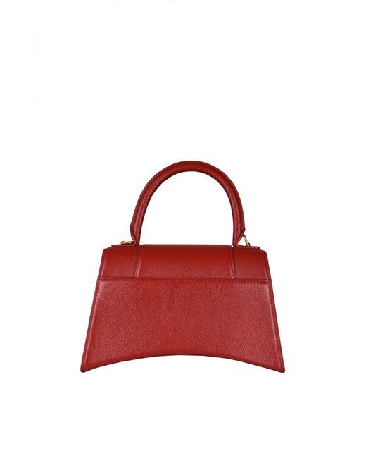 Balenciaga Red Hourglass Handbag