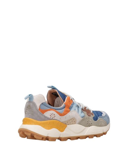 Flower Mountain Blue Sneakers for men