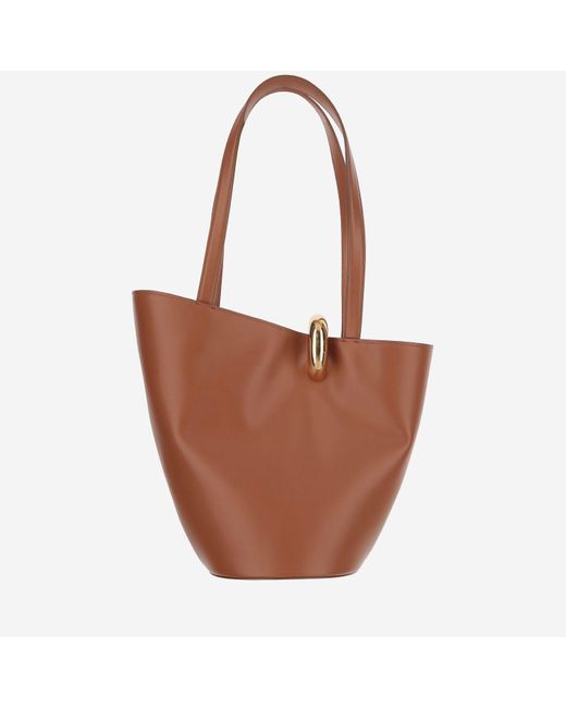 Jacquemus Schoudertas De Pop in het Brown