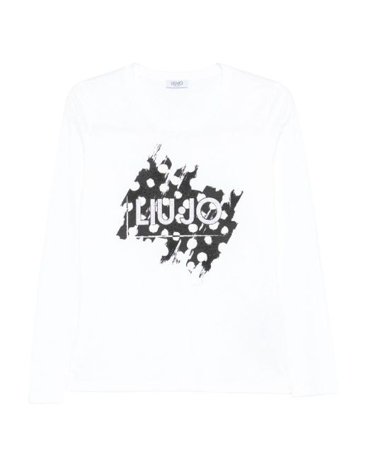 Liu Jo T Shirts En Polos Wit in het White