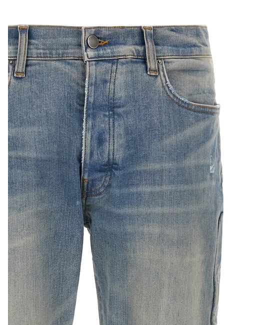 Amiri Blue '3D Bones' Jeans for men