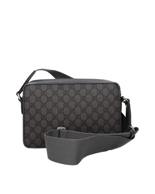 Gucci Black Ophidia Crossbody Bags For Fabric