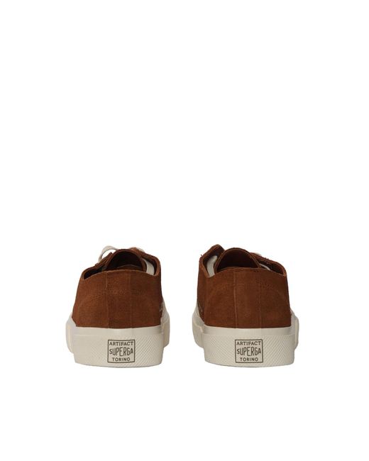 Superga Brown I'M Not Sure I'M Ready For This