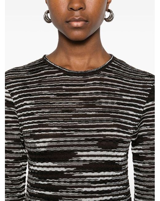 Missoni Black Round-Neck Sweater