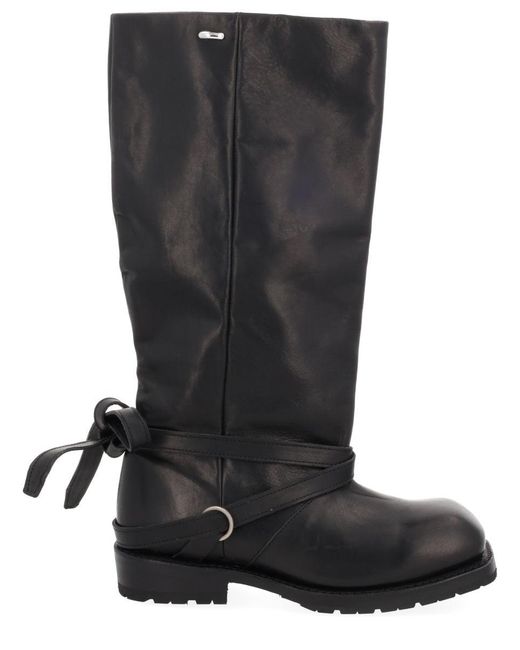 Our Legacy Black Boot "high Engine"