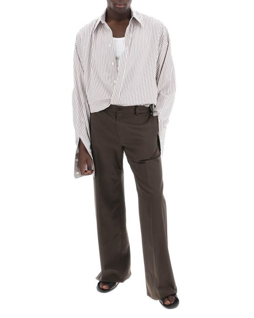 Pantalones de algodón a medida para hombres Dolce & Gabbana de hombre de color Gray