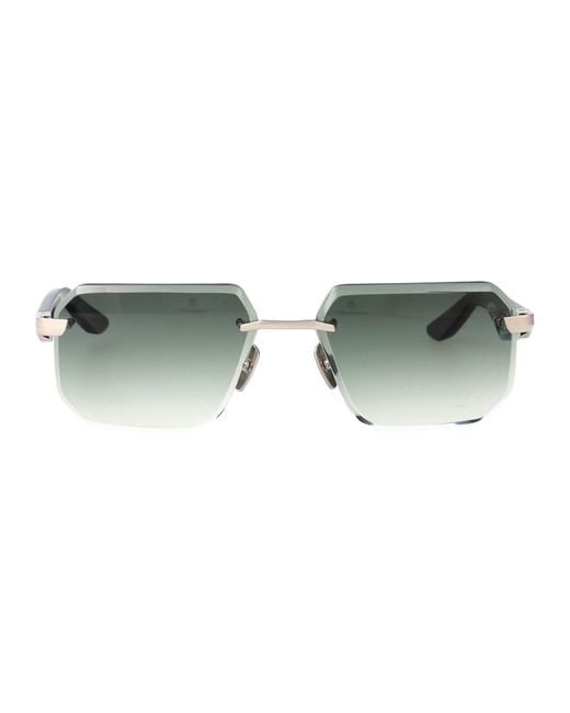 Maybach Green Geometrical Sunglasses The Visionist Sun I Pa Web M13