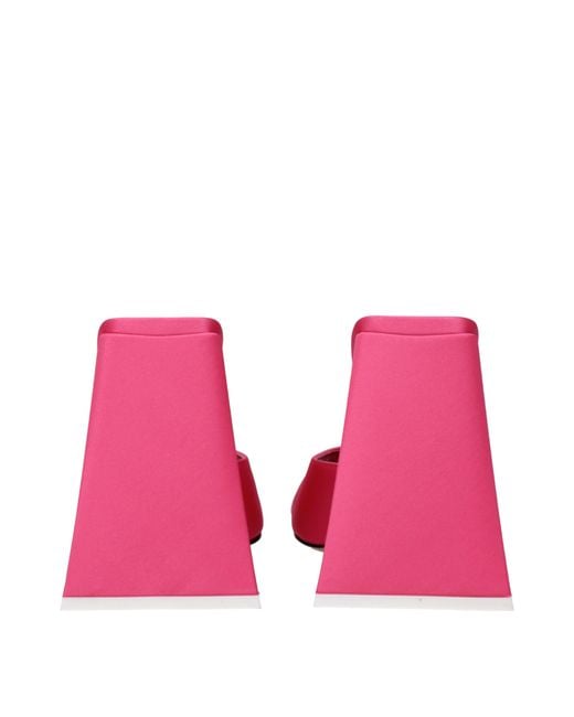 The Attico Pink Venus Heel Sandal