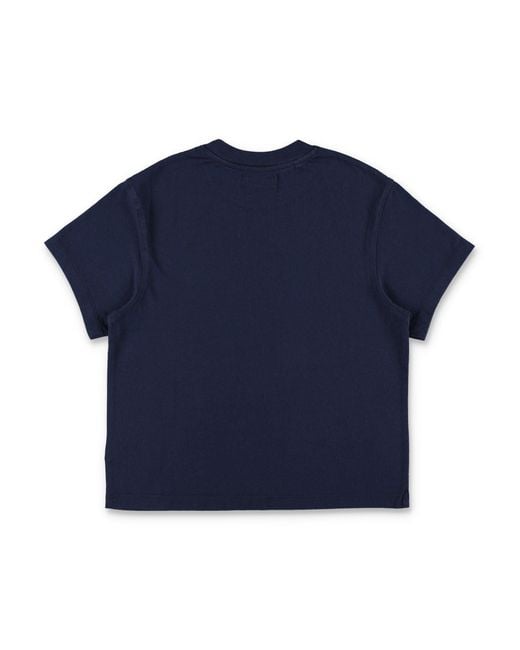American Vintage Blue T Shirts And Polos