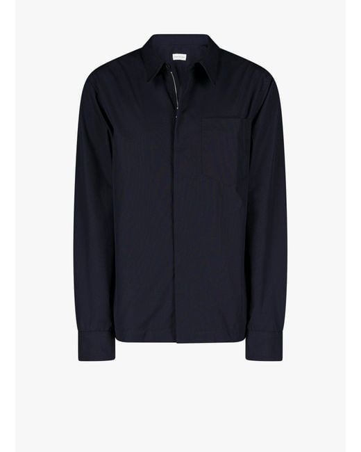 Dries Van Noten Blue 00890 Corran 2295 M.W.Shirt