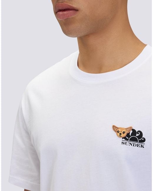 SUNDEK X PELO FOUNDATION White T Shirt