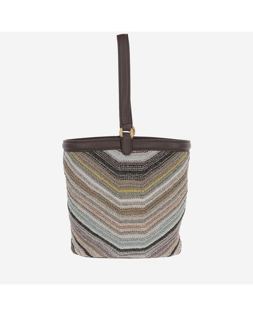 Missoni Gray Shoulder Bag