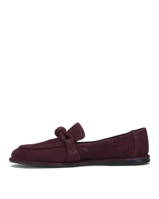Pomme D'or Purple Loafers & Slippers Bordeaux