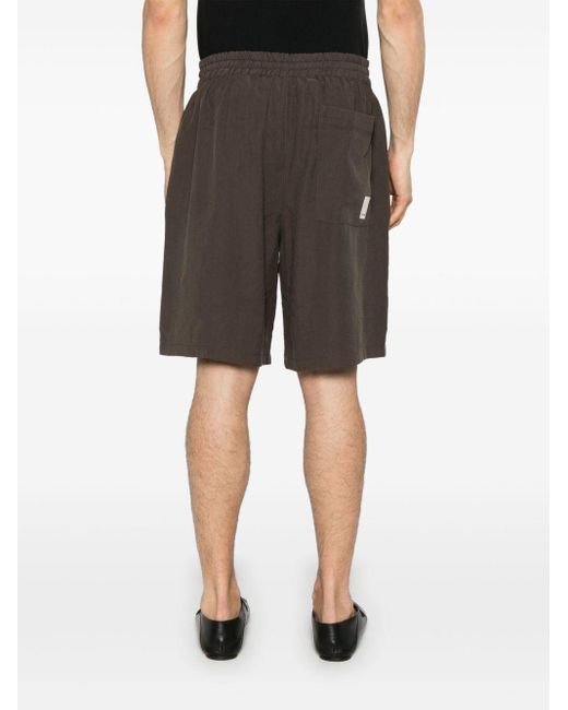 Emporio Armani Draw String Bermuda Shorts in Gray für Herren