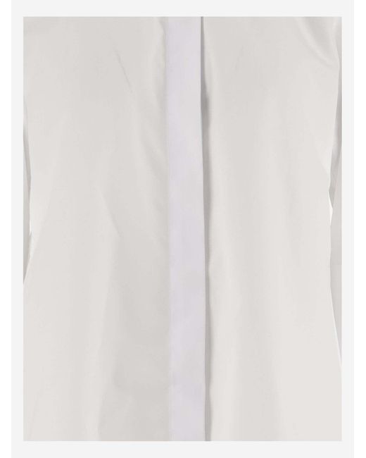 Alberto Biani White Cotton Shirt