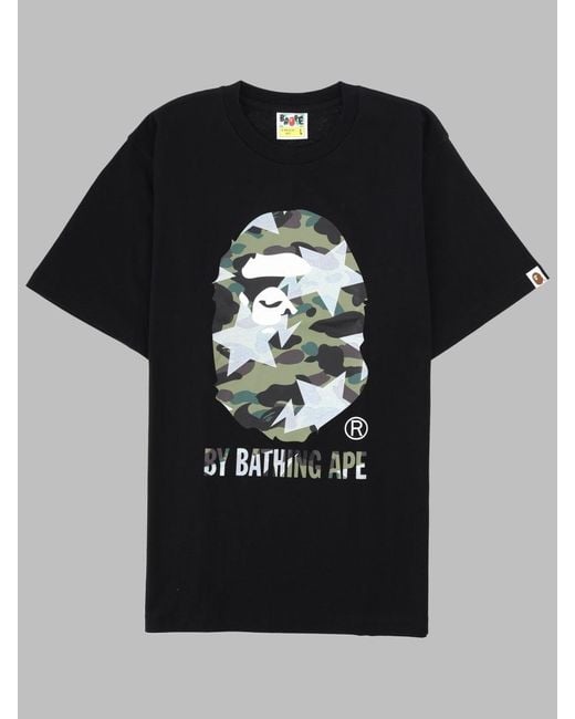 A Bathing Ape Black Cotton T-Shirt
