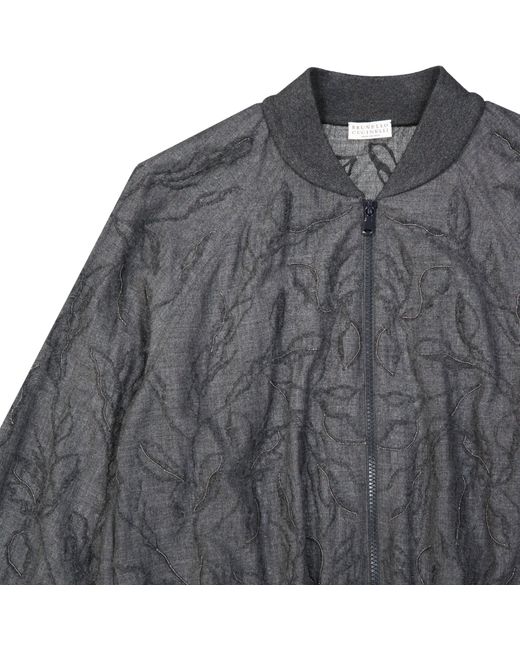 Brunello Cucinelli Gray Jacket for men
