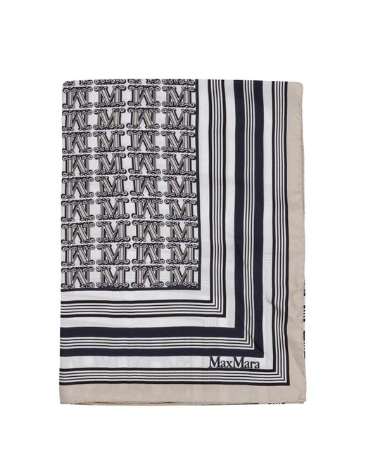 Écharpes Max Mara en coloris Black