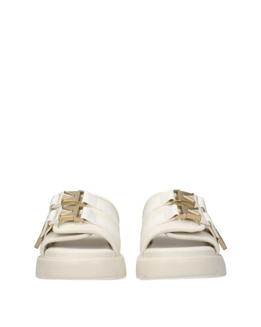 Bottega Veneta Natural Fabric/Rope Sandals And Clogs