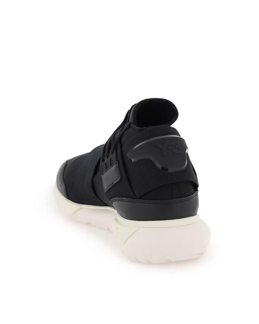 Sneakers Qasa Low di Y-3 in Black da Uomo