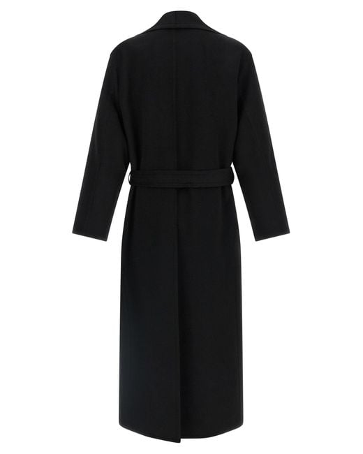 Tom Ford Black Cashmere Wool Coat for men