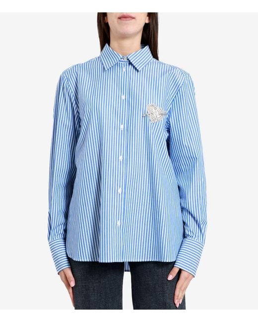 MSGM Blue Shirts