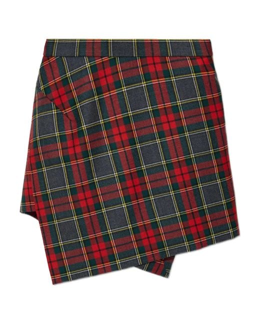 Vivienne Westwood Red Mini Infinity Skirt