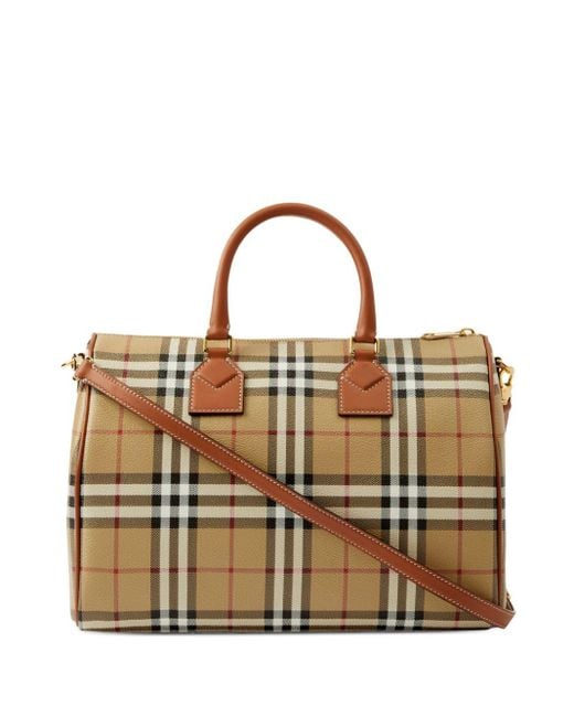 Burberry haymarket bowling bag hotsell