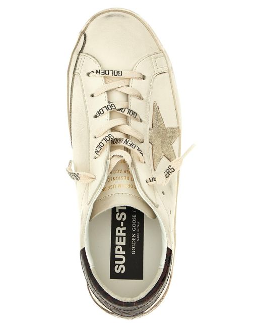 Golden Goose Deluxe Brand White 'Superstar' Sneakers