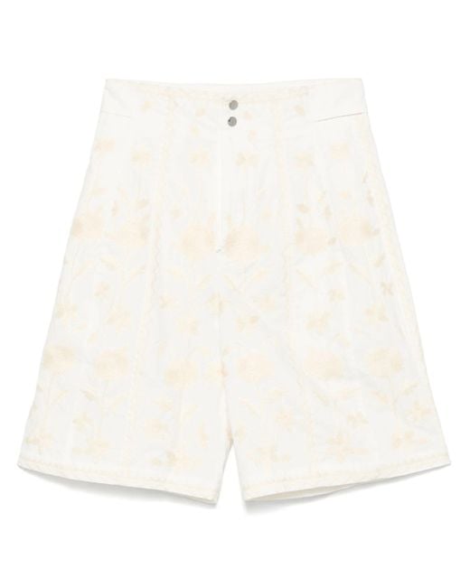 Antik Batik White Winna Short Clothing