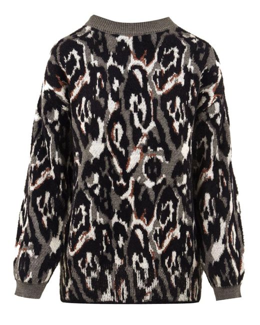 Akep Black Sweaters Multi Colour
