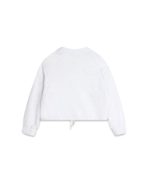 DKNY White Felpa