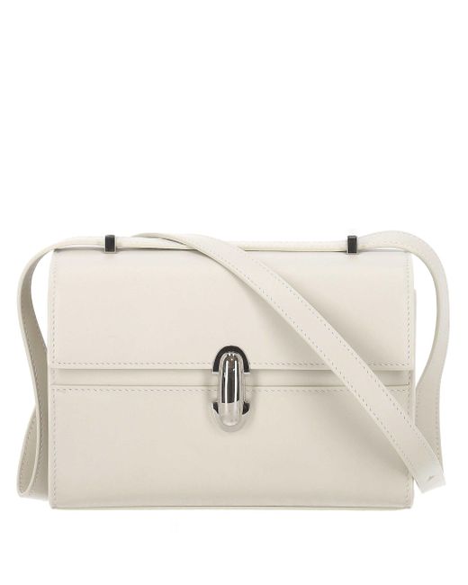 SAVETTE Natural The Symmetry Leather Bag