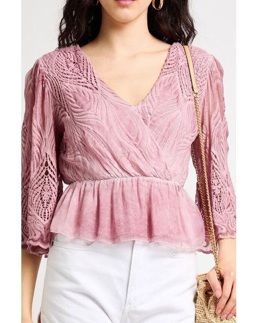 Guess Pink Top