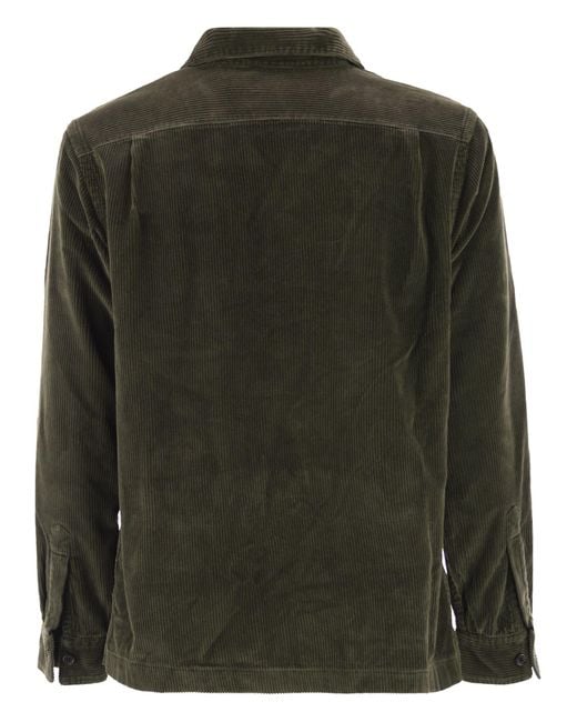 Polo Ralph Lauren Green Corduroy Shirt Jacket for men