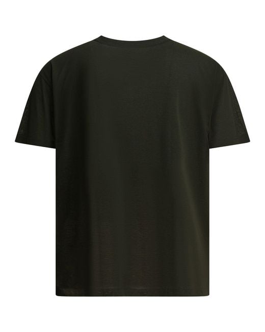 Montbell Black Polyester T-Shirt